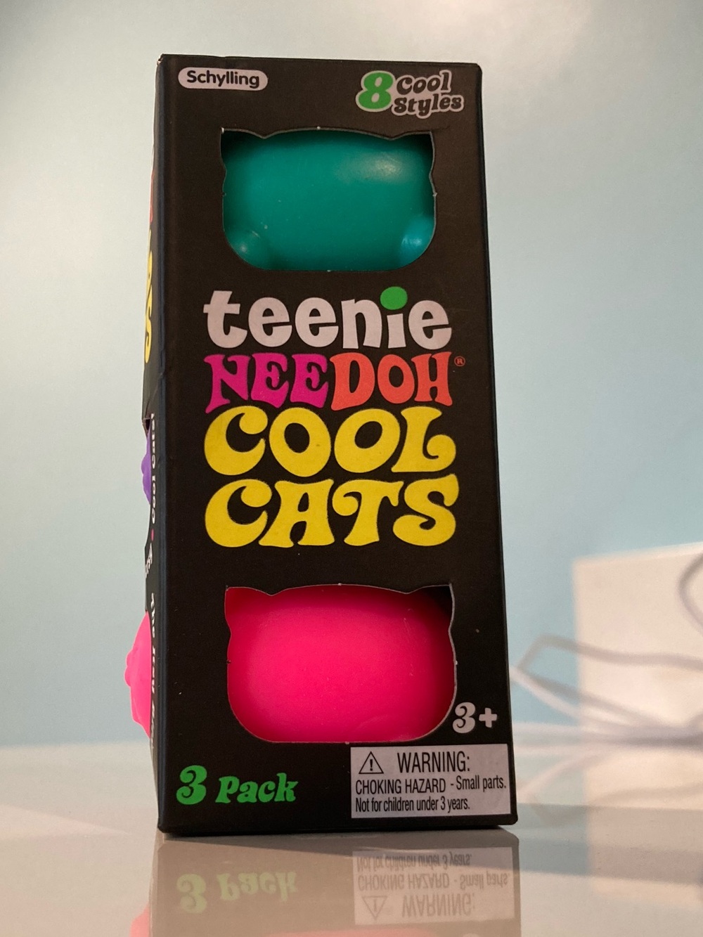 NEEDOH Cool Cats 3-Pack Sensory Squishies